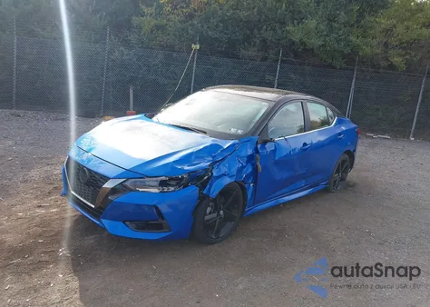 2022 Nissan Sentra Sr Xtronic Cvt из США, поврежденный, VIN 3N1AB8DV4NY202861